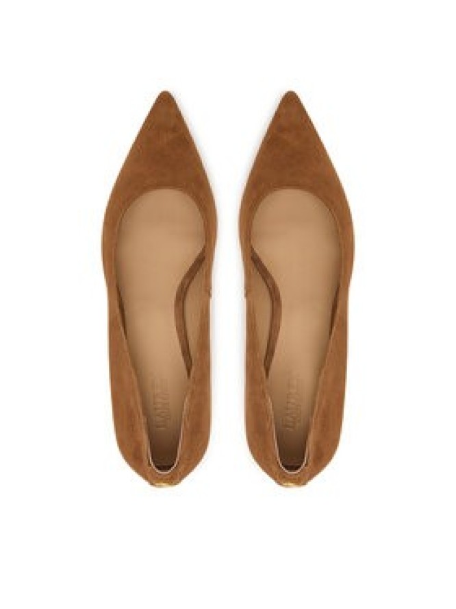 LAUREN RALPH LAUREN Szpilki Adrienne 802755524013 Brązowy