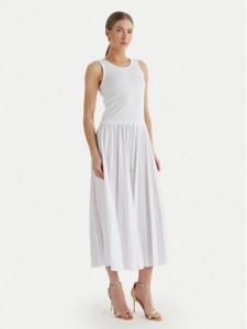 JOOP! Sukienka codzienna Tildy 30100627 Biały Regular Fit