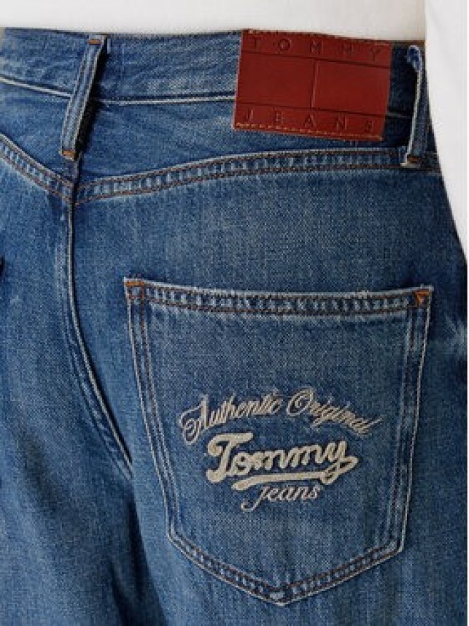 Tommy Jeans Jeansy Layla DW0DW20512 Granatowy Straight Fit