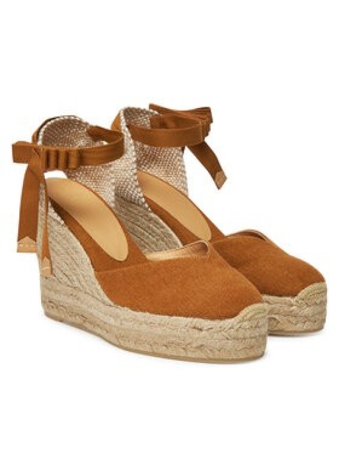 Castañer Espadryle Chiara/8Ed/002 021668 Brązowy