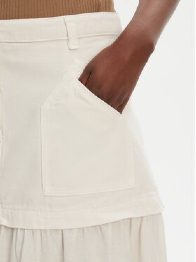 PINKO Spódnica maxi Kenny 105252 A2MI Écru Regular Fit