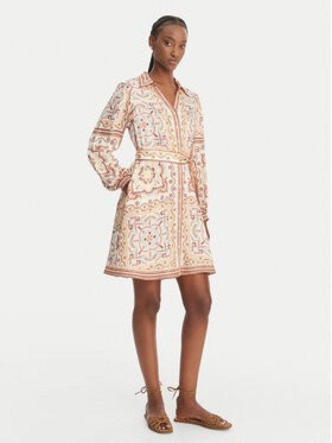 Hale Bob Sukienka koszulowa Arlo 5ZTM670A Beżowy Regular Fit