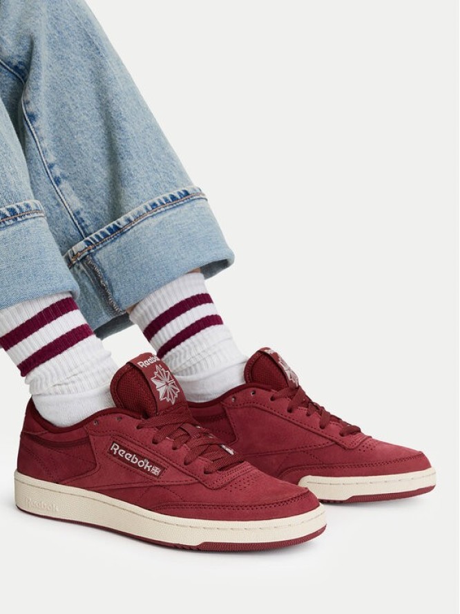 Reebok Sneakersy EO-CLUB C 85 100278995 Bordowy