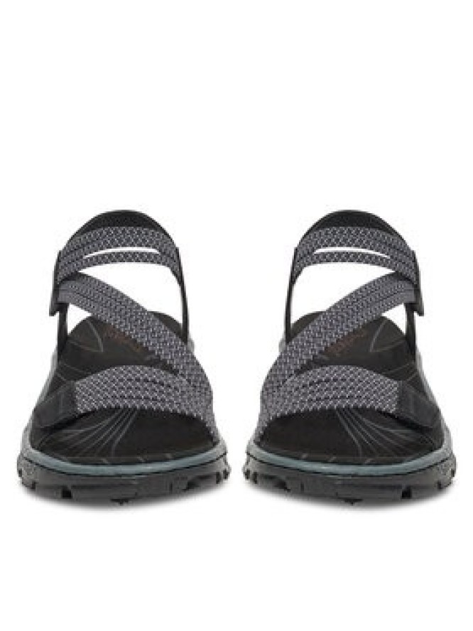 Rieker Sandały 68871-00 Czarny