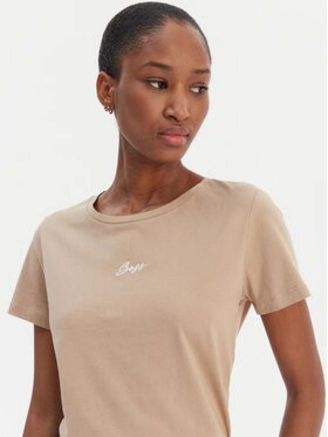 BOSS T-Shirt Elove 50554696 Brązowy Regular Fit