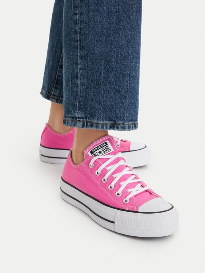 Converse Trampki Chuck Taylor All Star Lift Platform A16104C Różowy