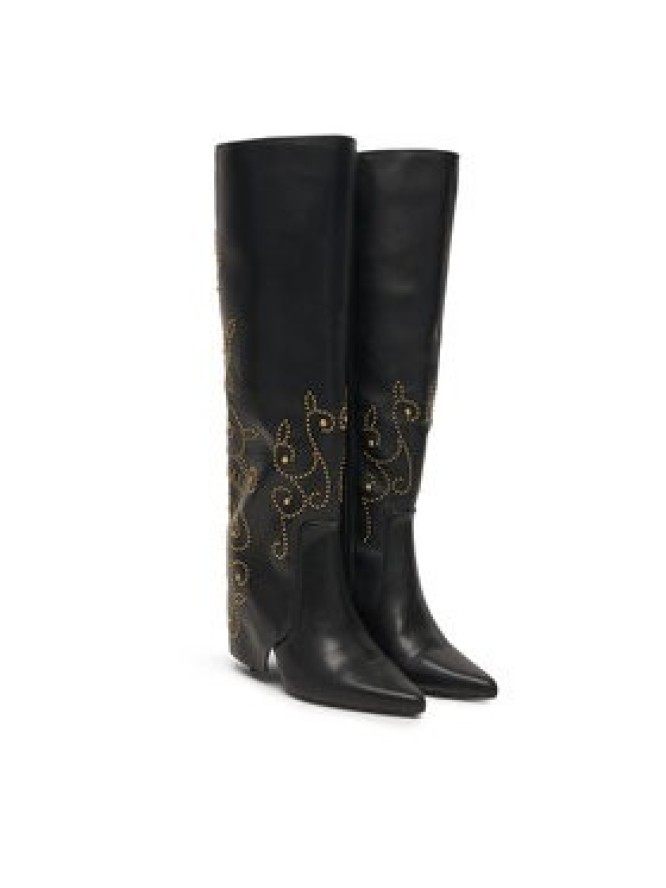 Just Cavalli Kozaki 79RA3S08 ZSD80 Czarny