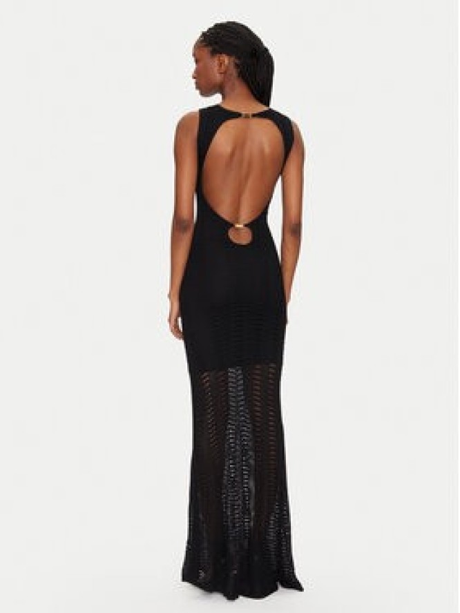 Marciano Guess Sukienka dzianinowa 5GGK44 5869Z Czarny Regular Fit