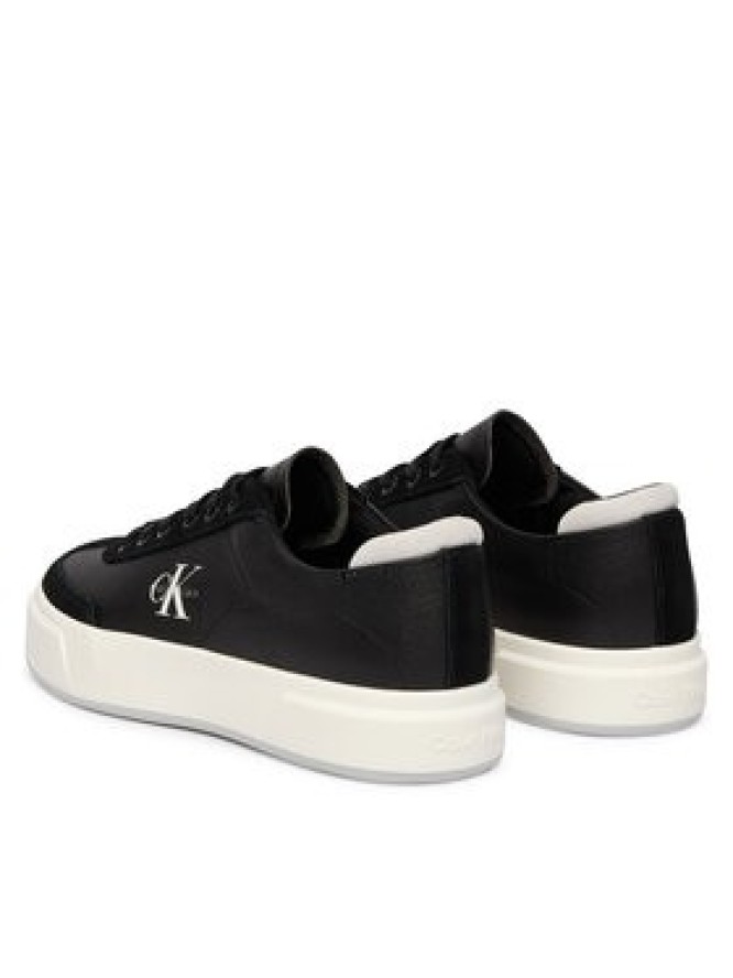 Calvin Klein Sneakersy Basket Cups Lup Wt Lth Su HW0HW02984 Czarny