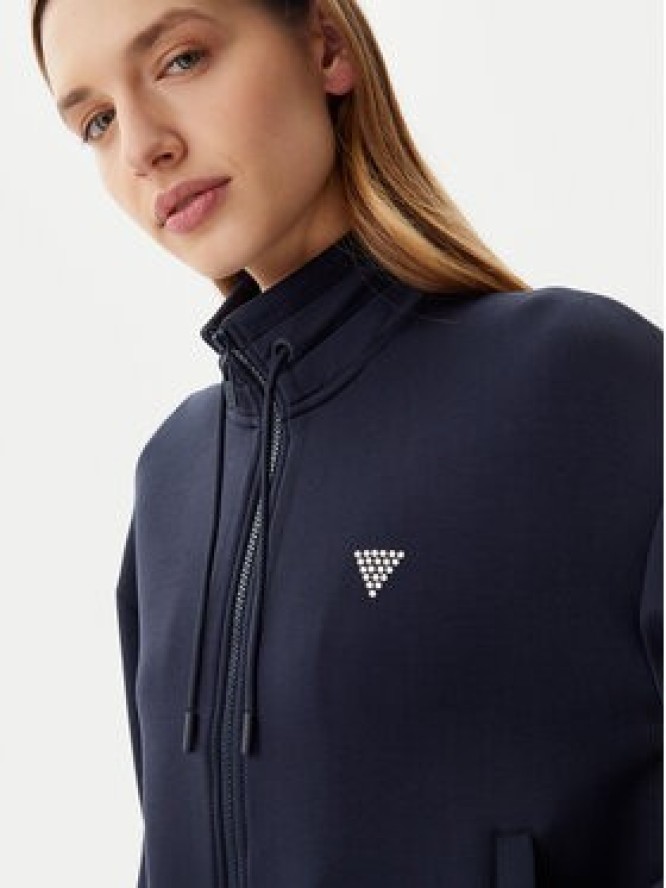 Guess Bluza V4BQ14 K7UW2 Granatowy Regular Fit