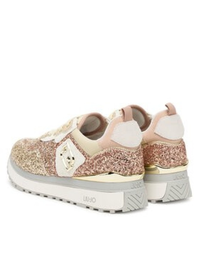Liu Jo Sneakersy Maxi Wonder 01 BF5009 TX007 Złoty