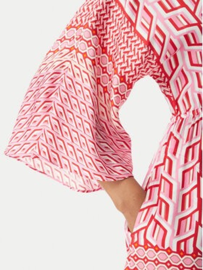 Hale Bob Sukienka letnia Theia 62NT650A Czerwony Relaxed Fit