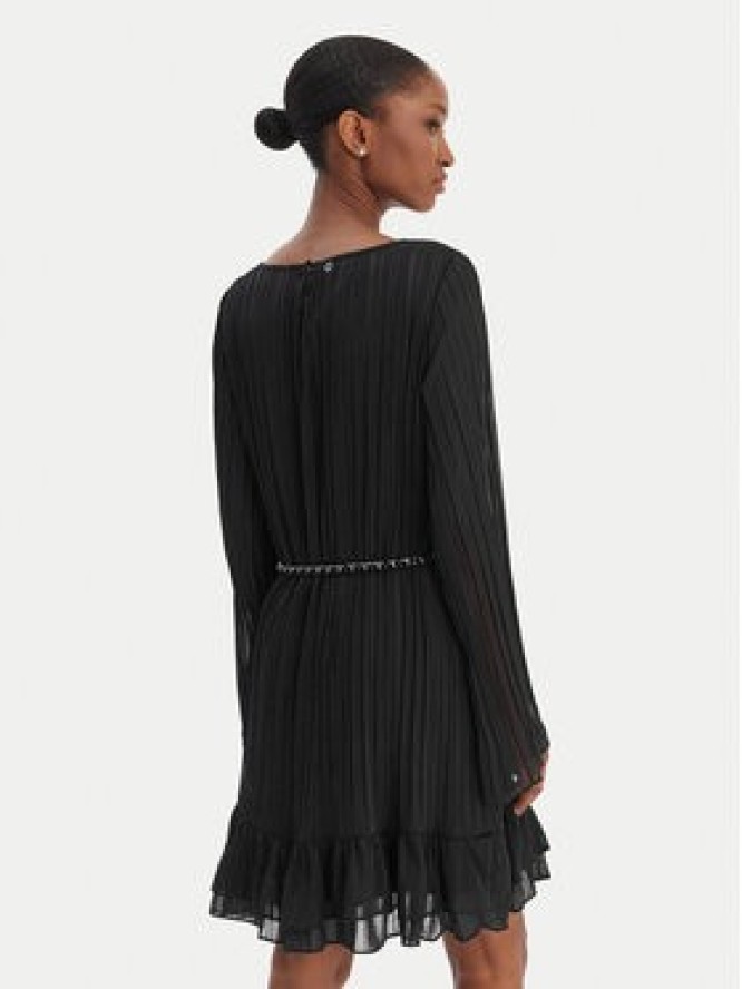 Guess Sukienka codzienna W6RK37 WJ712 Czarny Regular Fit