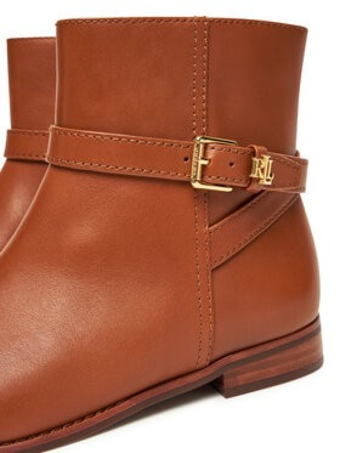 LAUREN RALPH LAUREN Botki Brooke Bt 2 802974382001 Brązowy
