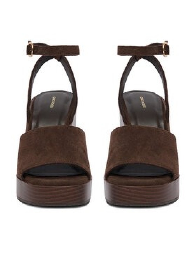 GINO ROSSI Sandały C-LZRL1396-2 Brązowy