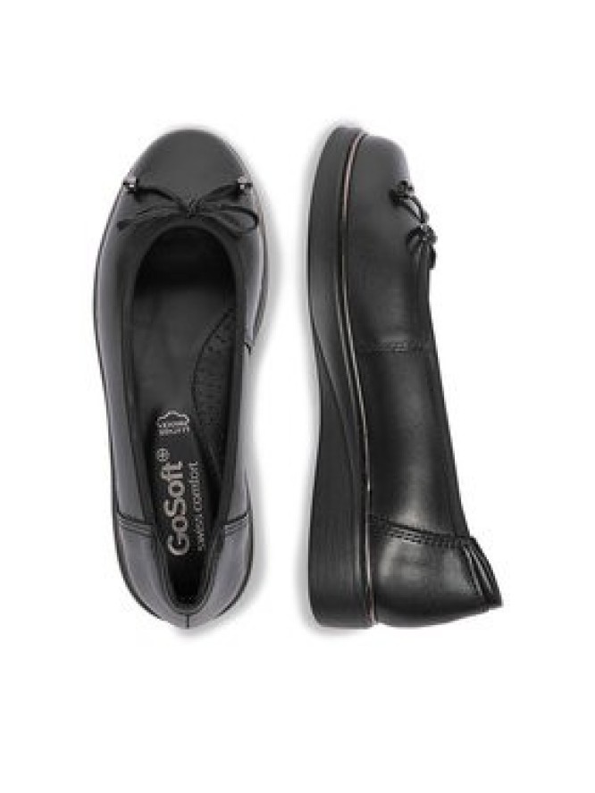 Go Soft Baleriny CEO-RST-9229-01 Czarny