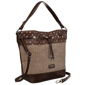 Worek damski David Jones 6875-2 c. brązowy