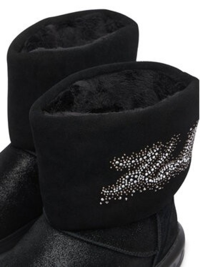 KARL LAGERFELD Śniegowce Kapri Kosi KL44557S Czarny