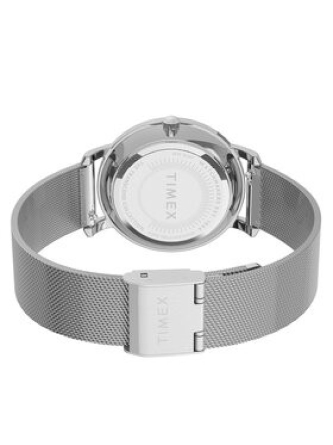 Timex Zegarek City TW2V52400 Srebrny
