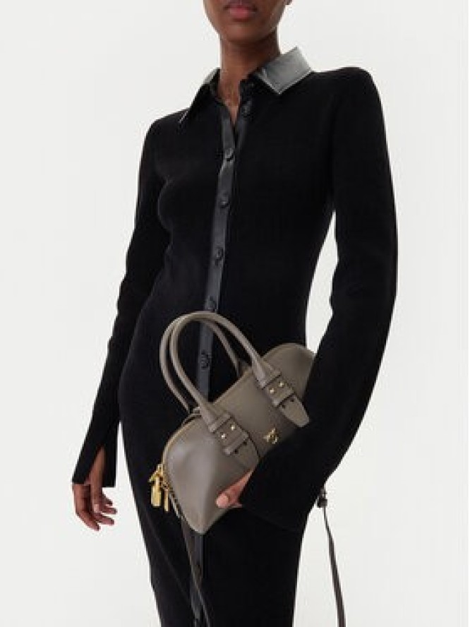 PINKO Torebka Bowling Bag Baguette AI 25-26 PLTT 105334 A0QO Szary