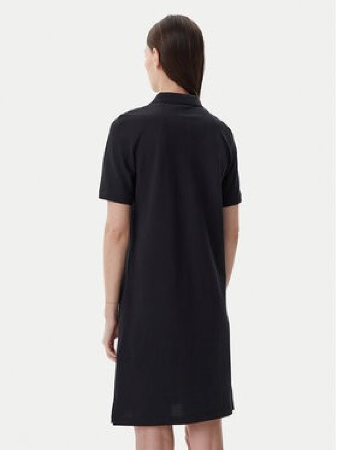 Gant Sukienka codzienna Shield 4201529 Czarny Regular Fit