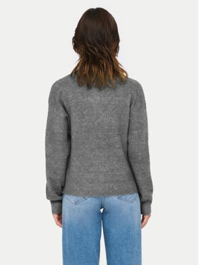 ONLY Sweter Tokyo 15317865 Szary Standard Fit