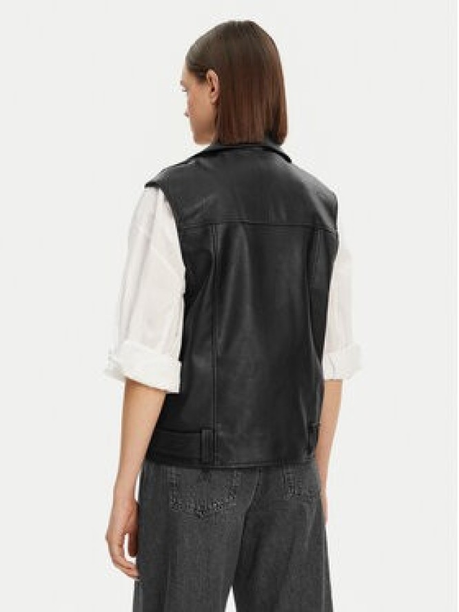 Noisy May Bezrękawnik Lina 27033196 Czarny Regular Fit