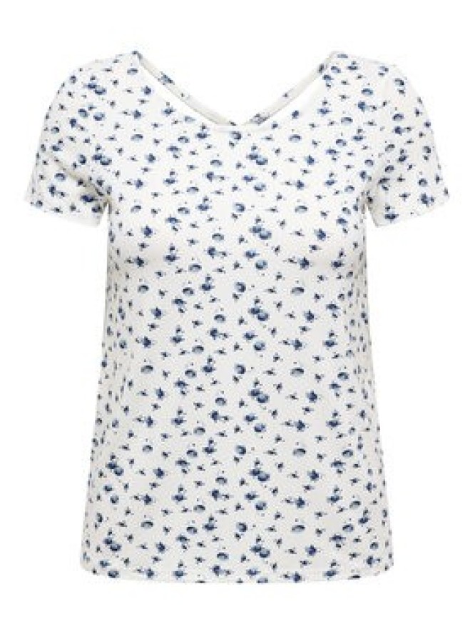 ONLY Bluzka Bera 15368588 Biały Regular Fit