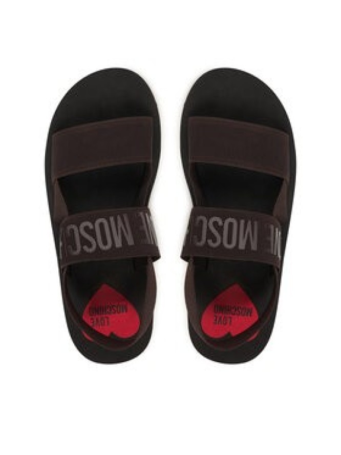 LOVE MOSCHINO Sandały JA16033G0OJN7203 Brązowy