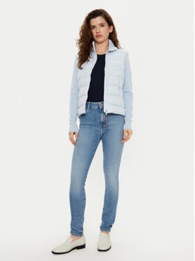 Tommy Hilfiger Kurtka puchowa WW0WW43771 Błękitny Regular Fit