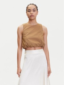 Marella Top Chiatta 2515161132 Brązowy Regular Fit
