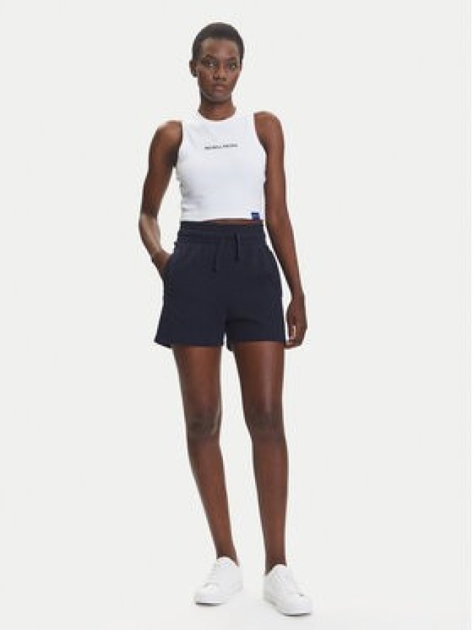 Pepe Jeans Top Red Bull Racing Logo RL500002 Biały Slim Fit