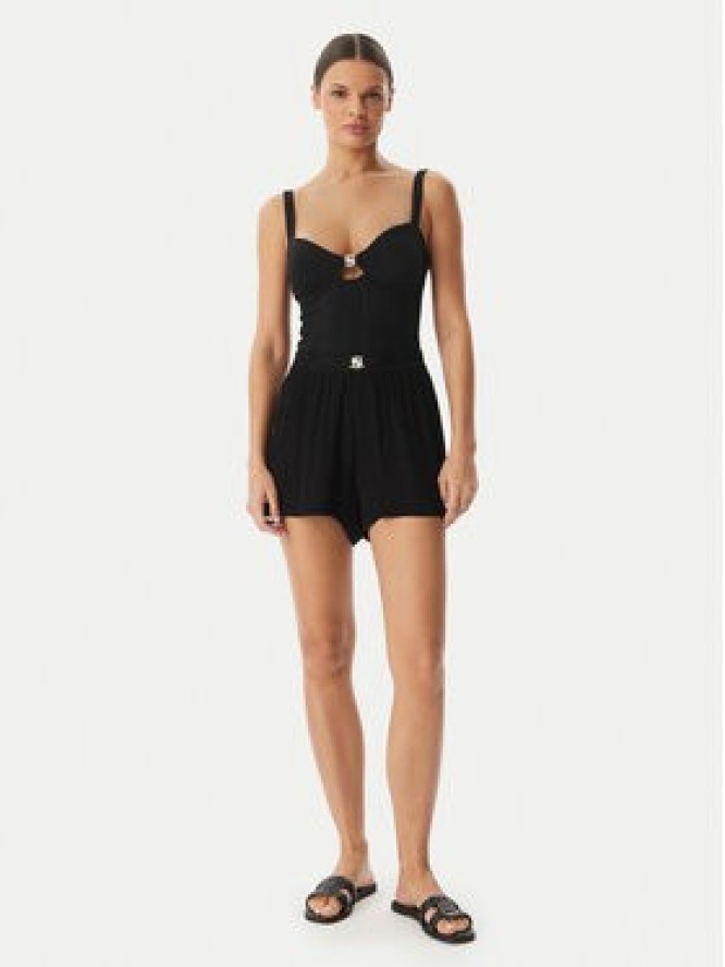 BOSS Szorty materiałowe Double B 50561257 Czarny Regular Fit