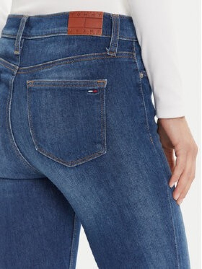 Tommy Jeans Jeansy Nora DW0DW21819 Granatowy Skinny Fit