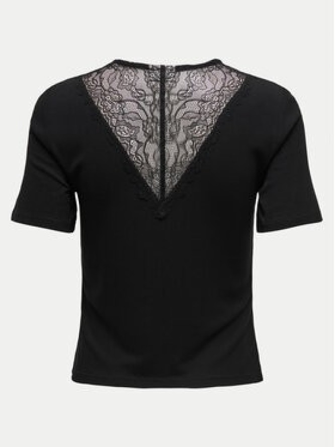 JDY T-Shirt Roxy 15341671 Czarny Slim Fit