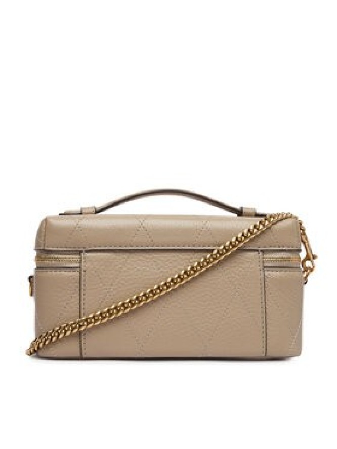 Tory Burch Torebka Charlie Quilted East-West Vanity Case 186036 Beżowy
