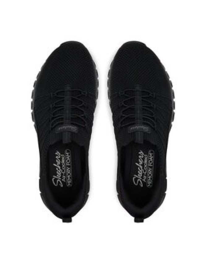 Skechers Sneakersy Graceful - Picture Perfect 100702/BBK Czarny