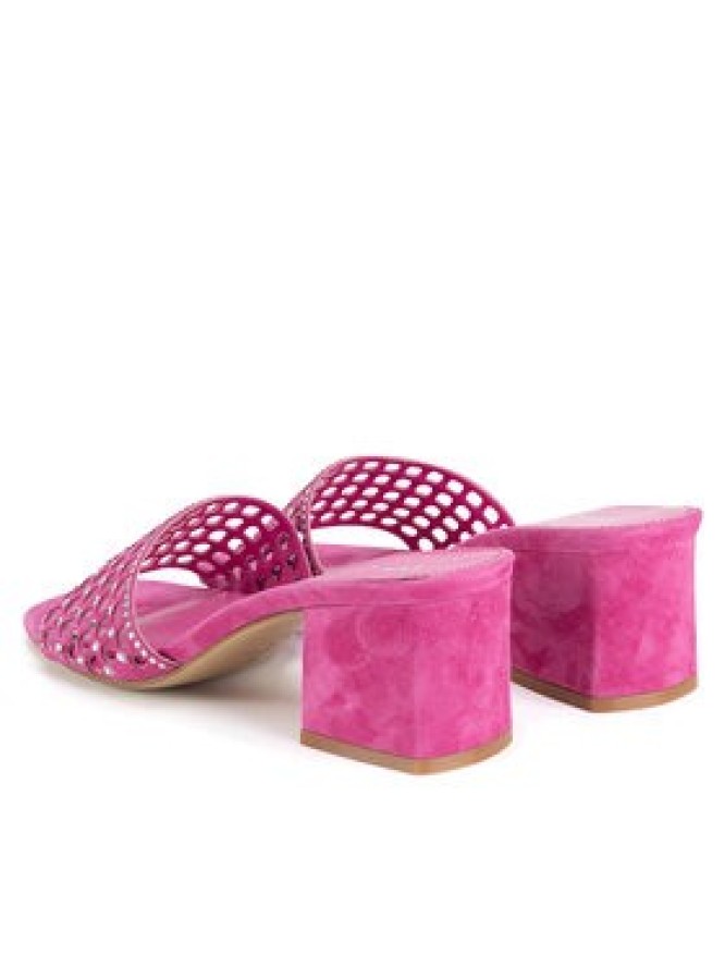 Eva Minge Klapki VERA-1559-2-1 Różowy