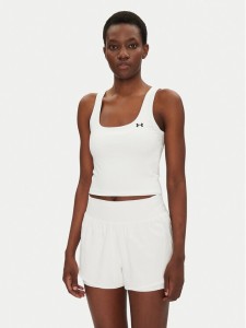 Under Armour Top Motion 6007656 Biały Slim Fit