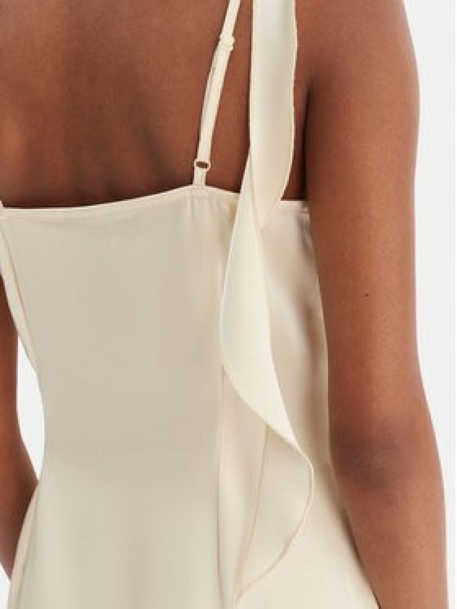 Vero Moda Sukienka koktajlowa Eloisa 10340914 Żółty Slim Fit