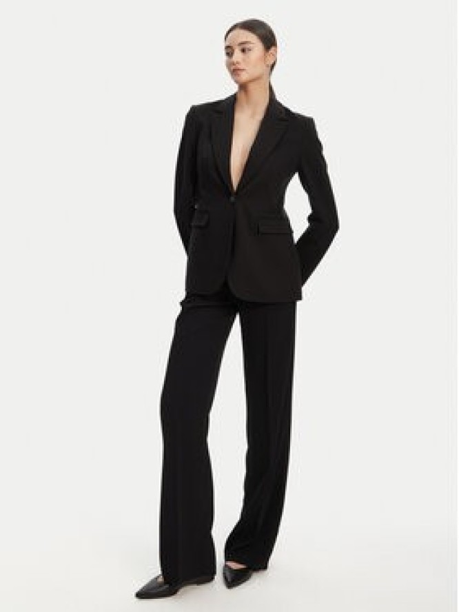 Calvin Klein Marynarka LV044B491G Czarny Slim Fit