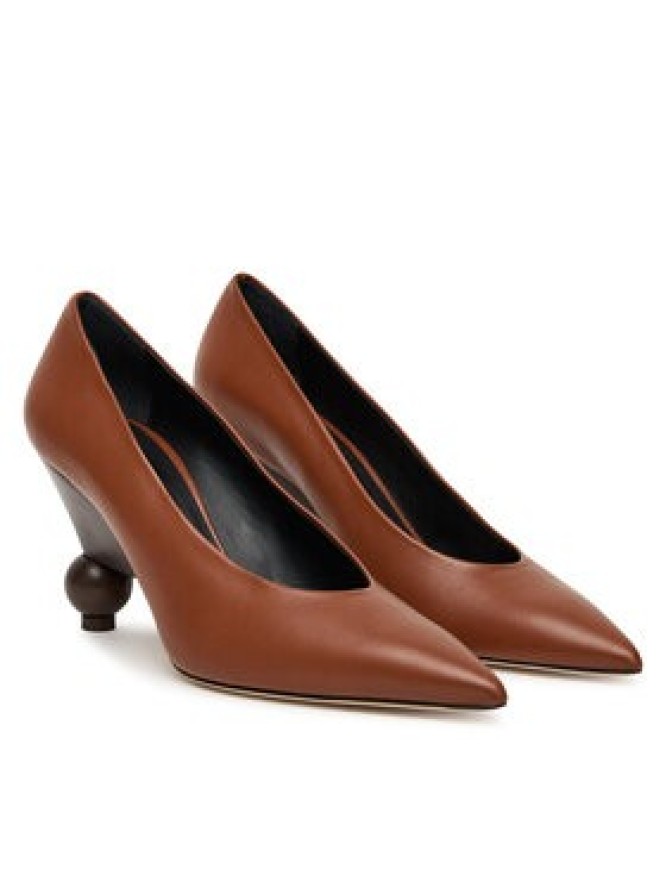 Weekend Max Mara Czółenka Nievo 25255260956 Brązowy