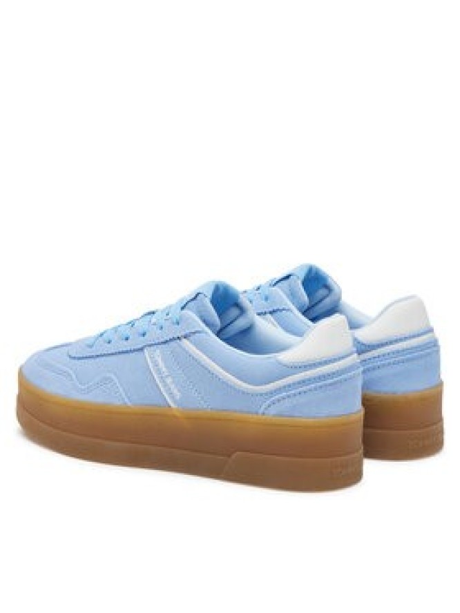 Tommy Jeans Sneakersy The Greenwich Flatform 2b EN0EN02734 Niebieski