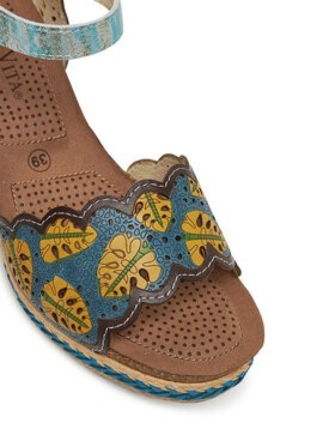 Laura Vita Espadryle Facyo 86 Kolorowy