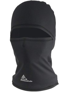 Peak Mountain Kominiarka "Cagoule" w kolorze czarnym rozmiar: S/M