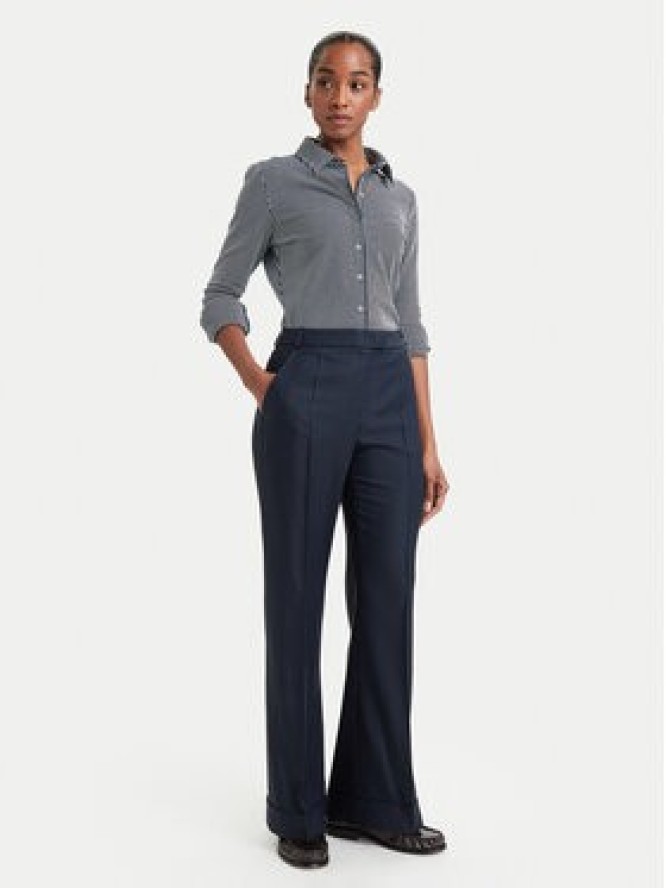 BOSS Spodnie materiałowe Talia5 50564488 Granatowy Regular Fit