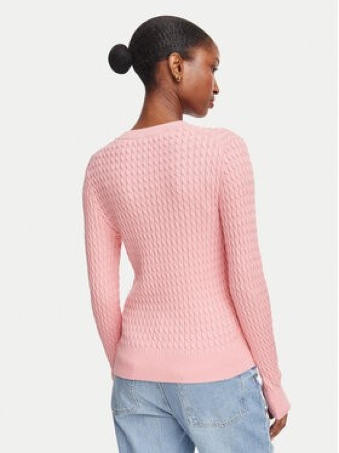 Tommy Hilfiger Sweter WW0WW44993 Różowy jasny Regular Fit