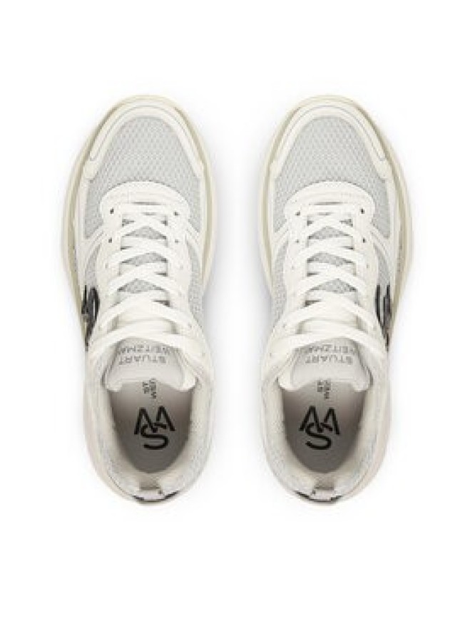 Stuart Weitzman Sneakersy Trainer SH318 Biały