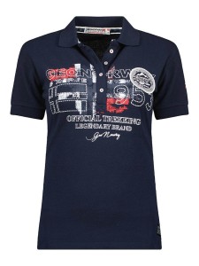 Geographical Norway Koszulka polo "Kerry" w kolorze granatowym rozmiar: S