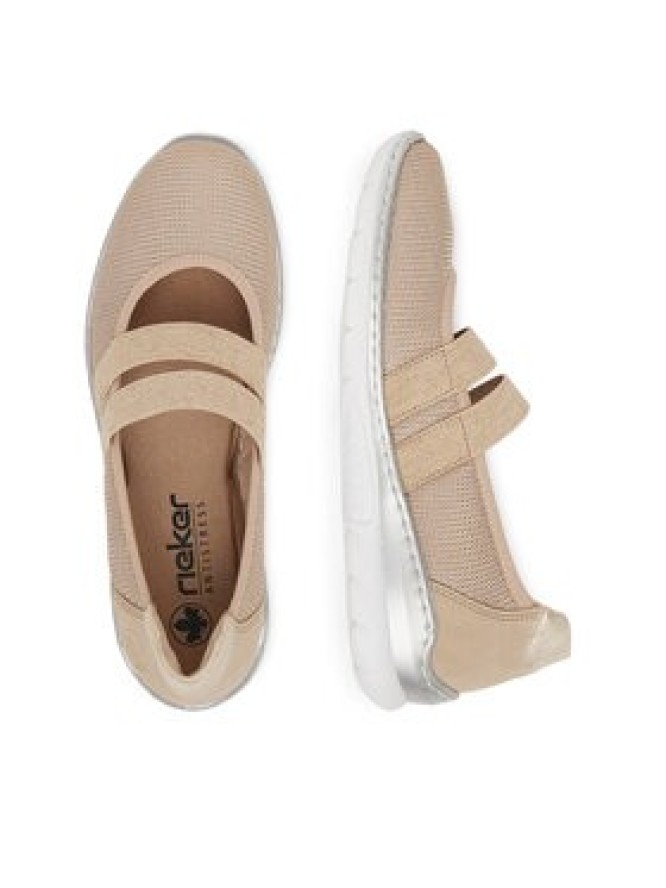 Rieker Półbuty L3281-62 Beżowy